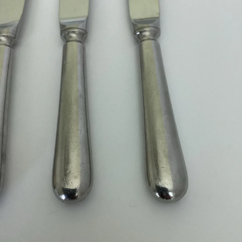 Christofle Hotel Knife Spreader Silverplated Set Of Five France Albi ?
